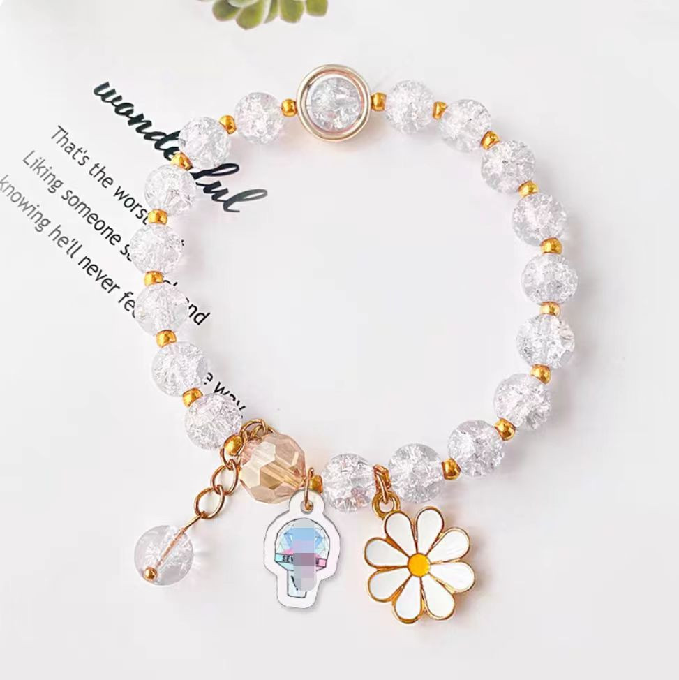 Flower shape bracelet for girls and women