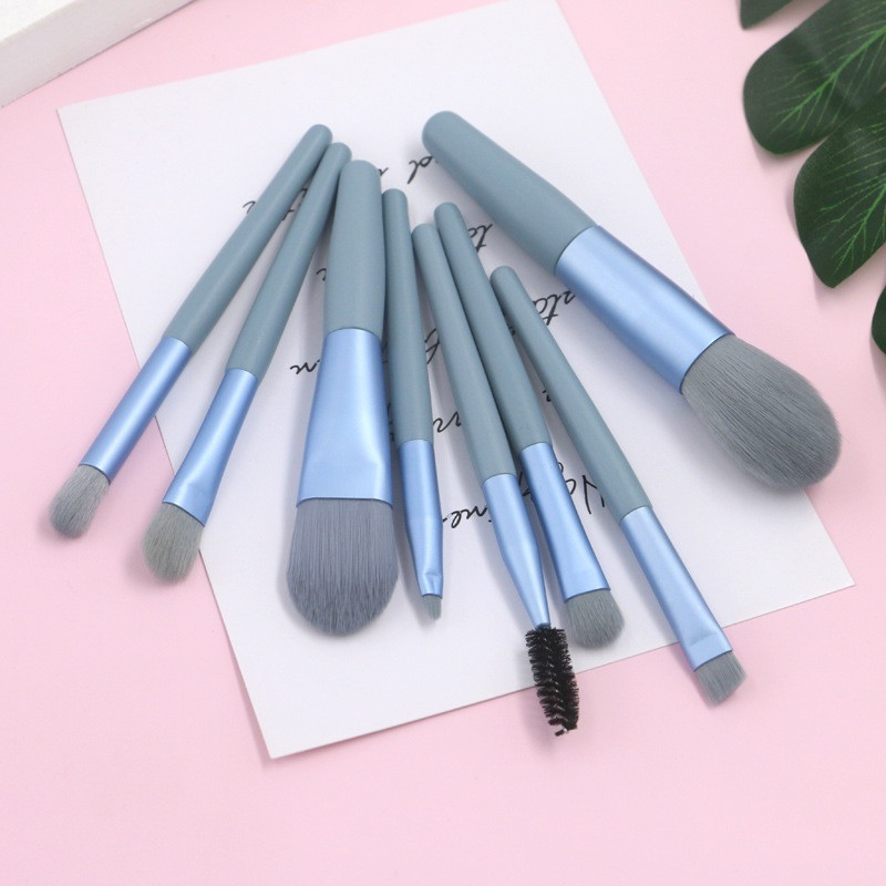 8 Pcs Soft Makeup Brush Set