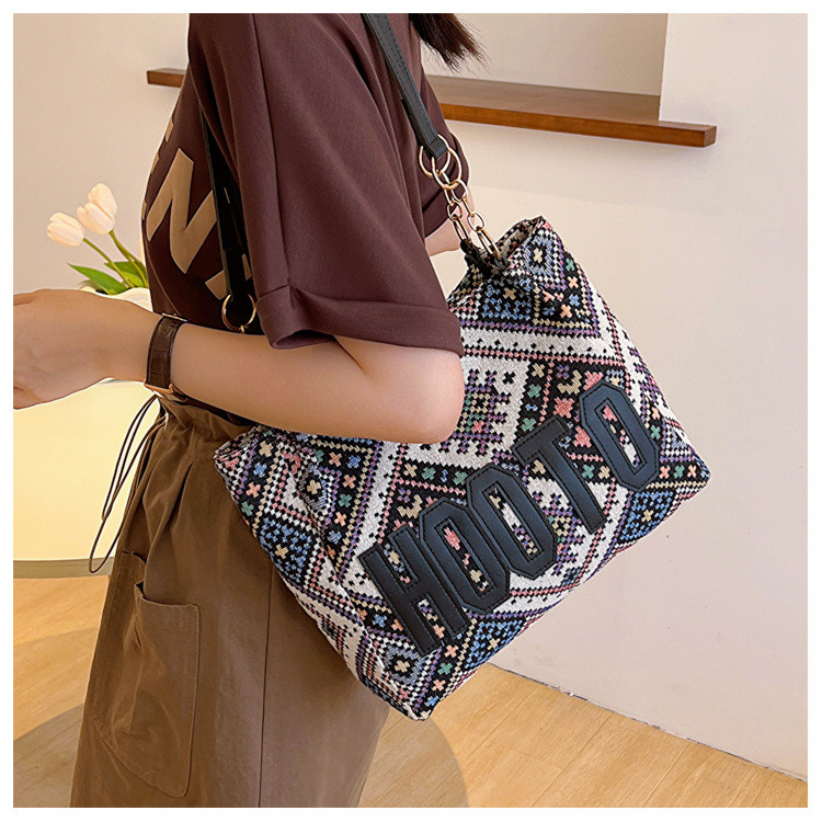 LinenEase Large Canvas Tote