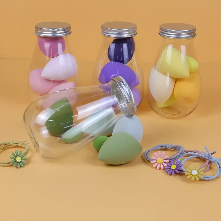 6 pec Soft Puff Jar