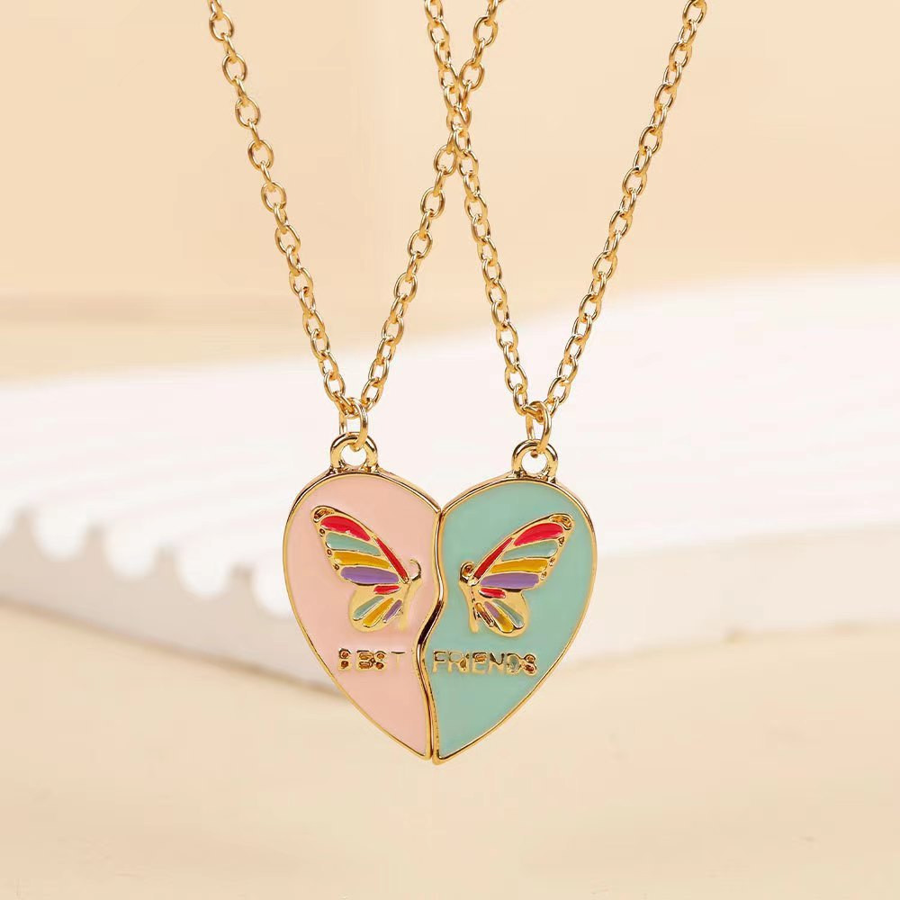 Butterfly Best Friends Necklace
